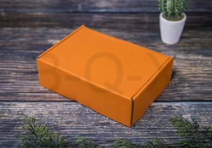 กล่องลูกฟูกพรีเมี่ยม สี Sienna 20x14x6 cm.