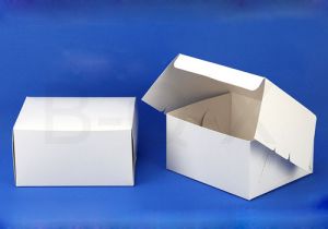 กล่องสแน็ค 12 x 14 x 7.5 สีขาว